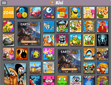Tablet Screenshot of kizi-jeux.com